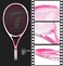 Teloon Sensus SeriesTriple Shock AbsorptionAdult Tennis Racquet, Women Tennis Racket Includes Bag Cover, Shock Absorber, Tennis Grip.