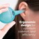 Medi Grade Ear Bulb Syringe Ear Wax Removal Kit, 75 ml - Translucent Bulb Ear Syringe Kit for Removing Ear Wax and Improving Hearing with Ear Cleaner Quad-stream Tip - Ear Wax Remover Ear Cleaning Kit