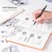 Nicpro 2 PCS Mechanical Pencil 0. 5mm0. 7 mm with Case, MP1000 Metal Artist Pencil Set with 4 Tubes HB Lead Refills, 2 Erasers, 9 Eraser Refills For Art Writing Drafting, Drawing, Sketch, Black.