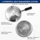 KITOSUN Hookah Bowl Rubber Silicone Bowl with Hurricane Crystal Core Perfect Work with Heat Management Devices Easy Clean Faster Heat Up Flavor Saver for Better Hookah Shisha Smoke Session.