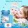 EASYEAH 16 Sheets Baby Cool Pads for Kids Fever DiscomfortPain Relief, Cooling Relief Fever Reducer, Soothe Headache Pain, Pack of 16.