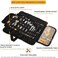 Odinsberg Heavy Duty Motorcycle Tool Roll Bag - Empty Organizer Pouch With Elastic Loops, Pocket MOLLE Webbing for Wrench Kit - MC Bike ATV UTV - Tools NOT Included.