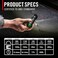 COAST XP11R Rechargeable Dual Power LED Flashlight, 3000 Lumens, Black.
