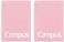 Kokuyo S-S131BT-PX2SET Campus Soft Ring Notebook, Dot Ruled, 50 Sheets, A5, Pink, Set of 2 (ｽ-S131BT-PX2SET.