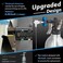 FIRSTINFO A1638L Patented Max. Pressure 140psi / 1000ml Thickened Aluminum Canister Refillable High Pressure Aerosol Spray Can/Pneumatic Compressed Air Sprayer.