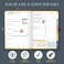Boxclever Press Undated A5 Goal Planner. 12 Month Undated Planner to Boost ProductivityAchieve Your Goals. Organiser Planner with Weekly Planner Pages, Habit TrackerPlanner Stickers (Sunshine.