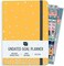Boxclever Press Undated A5 Goal Planner. 12 Month Undated Planner to Boost ProductivityAchieve Your Goals. Organiser Planner with Weekly Planner Pages, Habit TrackerPlanner Stickers (Sunshine.