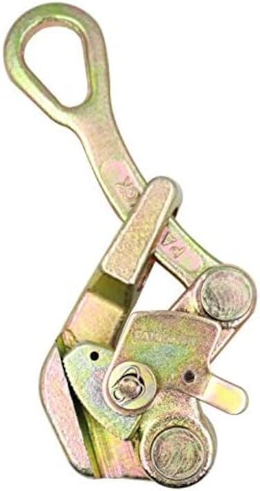 LONGADS 1T Wire Grips Steel Pulling Tool Cable Grip Gripper for Wire Rope Cable Clamp Wire Pulling Grip Hand Puller,Multifunctional Cable Grips Pulling Tightening Tool with Swing Latch (2. 5-16mm/ 1/1
