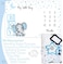 Amity Baby Monthly Milestone Blanket Boy - Premium Extra Soft Fleece Blanket for Shower - Newborn Month Milestone Blanket for Boy Nursery Decor - Capture Growth - with Bib2 Frames.