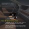 مقبض ناقل الحركة SHIFTIN لسيارات لكزس ES GS GX و NX RC RX 200t 300 350 3450h 450hL 350L (جلد أسود مثقوب / نمط كربوني).