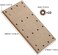 Genmitsu CNC MDF Spoilboard for 3018 CNC Routers, 30 x 18 x 1. 2cm (11-4/5''x 7''x 1/2'', M6 Holes (6mm.