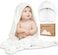 KeaBabies Baby Hooded Towel - Bamboo Baby Towel Organic Bamboo Towel -Baby Bath Towel with Hood for Girls, Babies, Newborn Boys, Toddler(KeaStory.
