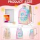 CAMTOP girls 0094-2 Kids School Backpack with Lunch Box.