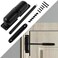 GOOKYO Door Closer Automatic Safety Spring Door Closer &ndash; Easy to Install to Convert Hinged Doors to Self-Closing&ndash; Black.