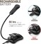 Vekkia Rechargeable 3000K LED Book Light, Easy Clip on Reading Lights for Reading in Bed. Perfect for Readers.