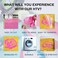 HTVRONT HTV Vinyl Rolls Heat Transfer Vinyl - 12" x 8ft Pink HTV Vinyl for Shirts, Iron on Vinyl for All Cutting Machine - Easy to CutWeed for Heat Vinyl Design (Pink.