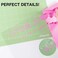 HTVRONT HTV Vinyl Rolls Heat Transfer Vinyl - 12" x 8ft Pink HTV Vinyl for Shirts, Iron on Vinyl for All Cutting Machine - Easy to CutWeed for Heat Vinyl Design (Pink.