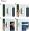 GOOKYO Door Closer Automatic Safety Spring Door Closer &ndash; Easy to Install to Convert Hinged Doors to Self-Closing&ndash; White.