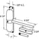GOOKYO Door Closer Automatic Safety Spring Door Closer &ndash; Easy to Install to Convert Hinged Doors to Self-Closing&ndash; White.