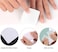 EBANKU 400 PCS Eyelash Glue Wipes Lash Glue Cleaning Cotton Lint Free Nail Wipes Pads Non Woven Nail Polish Remover Wipe Lash Extensions Supplies Accessories.