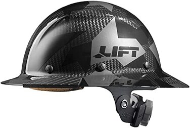 LIFT DAX Carbon Fiber Full Brim (Black Camo.