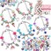 Acejoz 85 Pcs Charm Bracelet Making Kit, DIY Charm Bracelets Beads for Adults and Beginner Jewelry Making Kit.