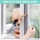 MOPMS Draft Stopper Sweep, Door Weatherproofing Stripping, Window Seal Strip Self-adhisive Soundproof Cuttable Weather Length 6. 56Ft - Grey.