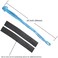 Ucreative Oeream Synthetic Soft Shackle 1/2 Inch x 22 Inch (43,000lbs Breaking Strongwith Extra Sleeves 2-Pack (Blue.