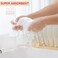 Homaxy 100% Cotton Waffle Weave Kitchen Dish Cloths, Ultra Soft Absorbent Quick Drying Dish Towels, 12x12 Inches, 6-Pack, White.