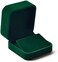 Oirlv Velvet Earring Gift Box Small Earring Storage Case (Green.