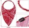Syhood 4 Pieces Elastic Hair Scarf Headband Print Vintage Turban Hair Scarves Headwrap Triangle Kerchief Head Scarf Hair Bandanas for Women Girls.