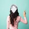 Syhood 4 Pieces Elastic Hair Scarf Headband Print Vintage Turban Hair Scarves Headwrap Triangle Kerchief Head Scarf Hair Bandanas for Women Girls.