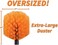 EXTEND-A-REACH 1. 5-to-4 ft Cobweb Duster with Extension Pole // Spider Web Cleaner Cobweb Brush for OutdoorIndoor Web Cleaning // LightweightSturdy Telescopic Pole // The Ultimate Dusting Kit.