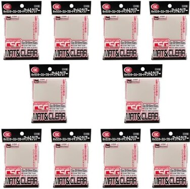 KMC Sleeves KMC Character Guard Mat and Clear Standard Oversized Card Sleeves [10 Packs].
