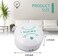 Lecaung Detox foot bath machine, Portable Ion Ionic Detox foot Bath Machine, Foot Cleanse Foot Detox Spa Machine for Home Travelling USE With 10 Liners.