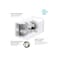 Kasa Smart Plug Mini with Energy Monitoring, Smart Home Wi-Fi Outlet Works with Alexa, Google HomeIFTTT, Wi-Fi Simple Setup, No Hub Required (KP115, White &ndash; A Certified for Humans Device.
