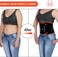 KingPavonini Waist Trimmer for WomenMens Waist Trainer Sweat Belt Plus Size, Upgraded.
