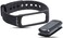 ساعة e-vibra 8 Alarm Vibrating Alarm Watch Medical Reminator Watch - مع مؤقت و8 منبهات يومية (أسود - كبير).