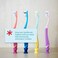 Jordan*Step 3 Toothbrush for ChildrenToothbrush for Children 6-9 YearsSoft Bristles, Double Ergonomic Handle and BPA FreePink and Blue ColourPack of 4.