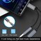Xumee USB Type C to 3. 5mm Headphone and Charger Adapter, 2-in-1 USB C to Aux Audio Jack Hi-Res DAC and Fast Charging Dongle Cable Compatible with iPhone 15 Pro Max,Galaxy S24 S23 Ultra S22 S21 (Grey.