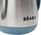 B&eacute;aba Stainless Steel Straw Sippy Cup, Sippy Cup with Removable Handles, Sippy Cup with Straw, 8months, 8. 5 oz (Rain.