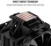 ID-COOLING SE-225-XT Black CPU Cooler 5 Heatpipes CPU Air Cooler 2x120mm Push-Pull PWM Fans CPU Fan for Intel/AMD, LGA 1700 Compatible.