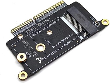 V VOILA REVE M. 2 NVME SSD Convert Adapter for SSD MacBook Pro 2016-2017 A1708 &ndash; Connector 2234 Points.
