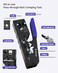 VCELINK RJ45 Crimping Tool Pass Through, Ethernet Wire Cutter Crimper for Cat7 Cat6A Cat6 Cat5E Cat5 Pass-through and Non-pass-through Connectors.