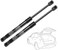 YHTAUTO 2PCS Rear Hatch Lift Supports Struts Gas Spring Shocks Replacement for 2012-2017 Hyundai Veloster Hatchback with Wiper.