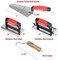 Goldblatt 8 Pieces Masonry Hand Tool Set Includes Finishing Trowel, Gauging Trowel, Groover, Edger, Extruded Alloy Float, Wood Float and Wire Twister, Organized in Tool Bag.