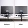 ZhiYo 6. 6ft - 1 inch Cable Sleeve, Cord Wrap Wire Protector Tubing for Pets, PC Cable Wrap, Computer Cable Management Sleeve - Black.