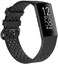 Yuuol Replacement Bands Compatible with Fitbit Charge 4 / Fitbit Charge 3 Bands for Women Men, Silicone Fitness Sport Wristbands for Women Men Small Large.