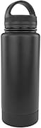 Southern Homewares Stainless Steel Drinking Tumbler Bottle Diversion Safe Stash and Hide Small Valuables Money Keys Jewelry Black 12 Ounce.