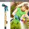 BoArt Garden Hose Quick Connector Set, Solid Brass 3/4 Inch Water Fitings Thread Easy Connect No-Leak Male Female.